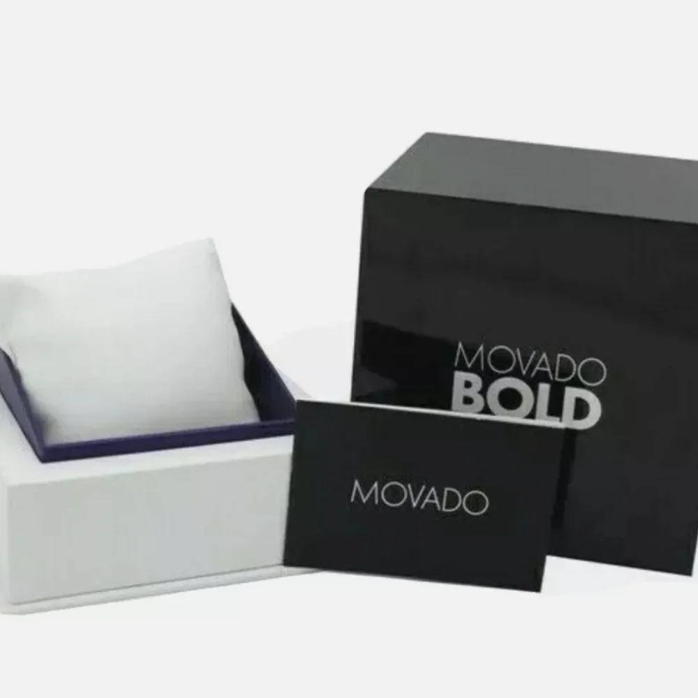 **SOLD** MOVADO BOLD 3600086 Rose Gold Stainless Steel Crystal Dot Ladies Watch - Picture 13 of 13